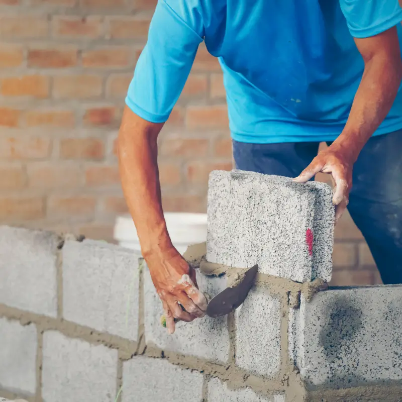 Concrete work and structural improvement services for residential projects