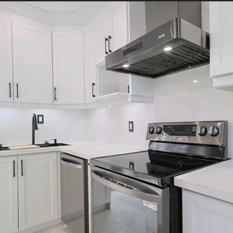 Modern kitchen renovation services by Titan Apex Group