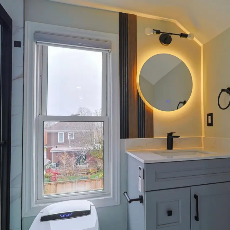 Professional washroom renovation services by Titan Apex Group