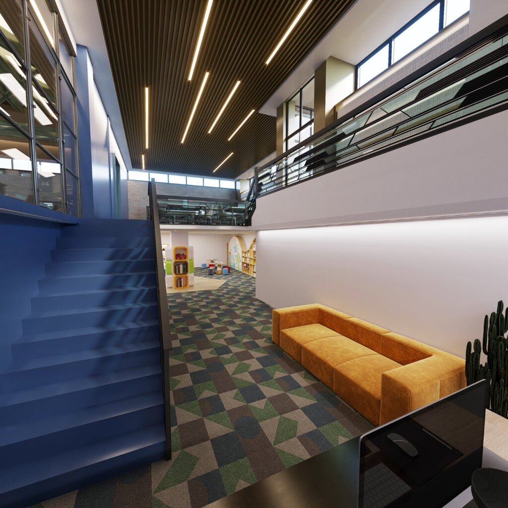 Finished basement space created by expert basement renovation contractors